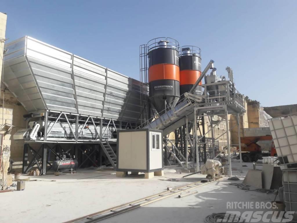 Constmach 100 M3/H Dry Type Concrete Batching Plant Betoonitehased