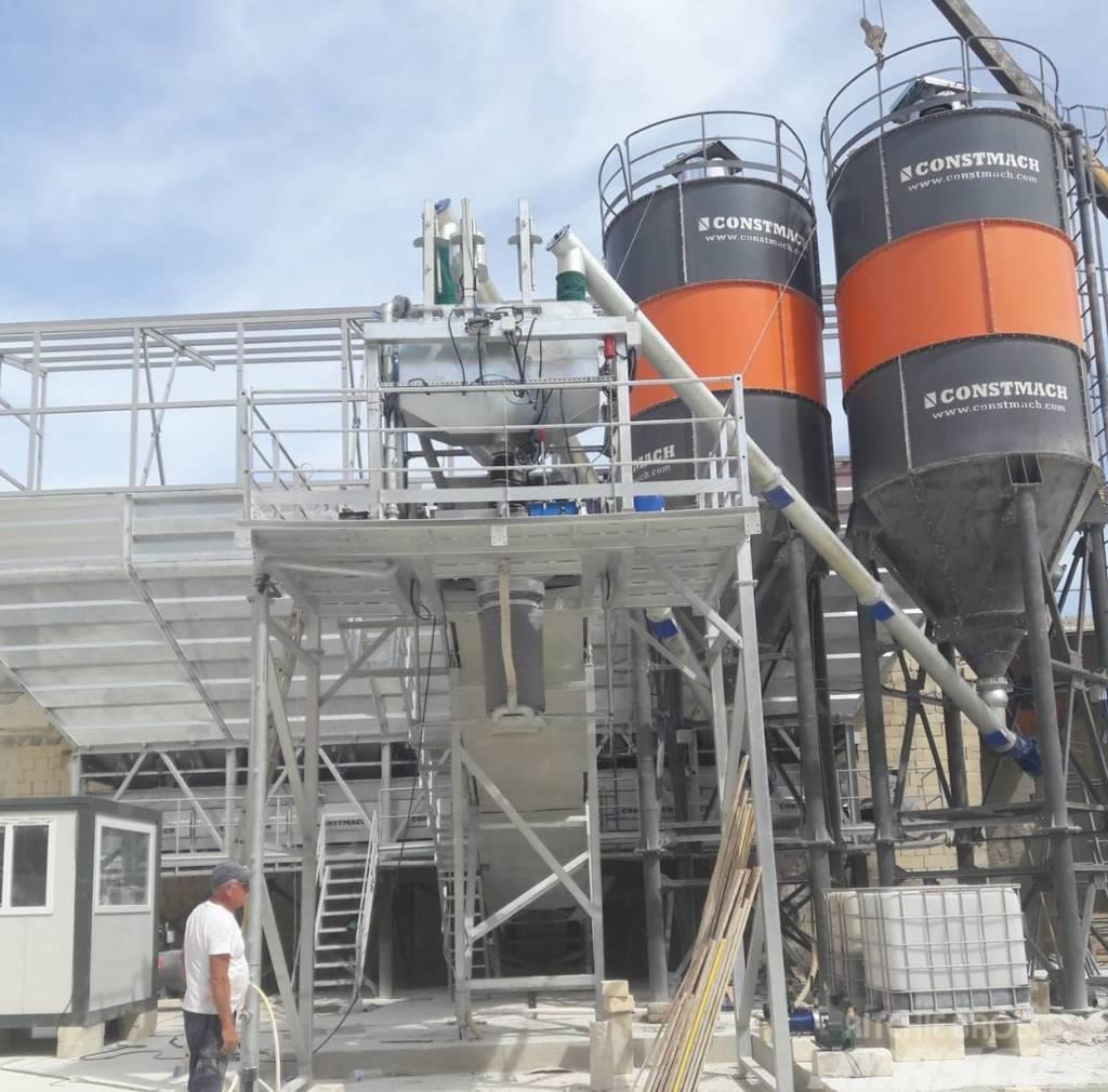 Constmach 100 M3/H Dry Type Concrete Batching Plant Betoonitehased