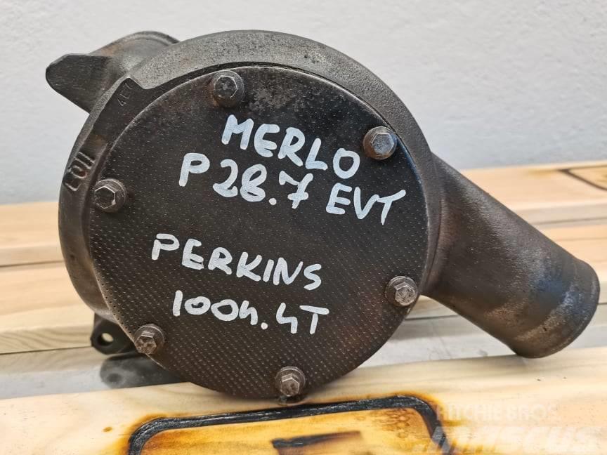 Merlo P 28.7 EVT {Perkins 1004-4T} cooler pump Radiaatorid