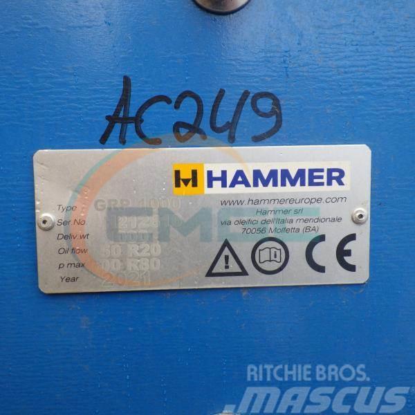 Hammer GRP 1000 S Haaratsid
