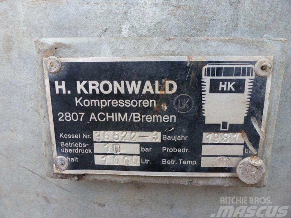 Kronwald 1000 Ltre Air Receiver Suruõhukuivatid