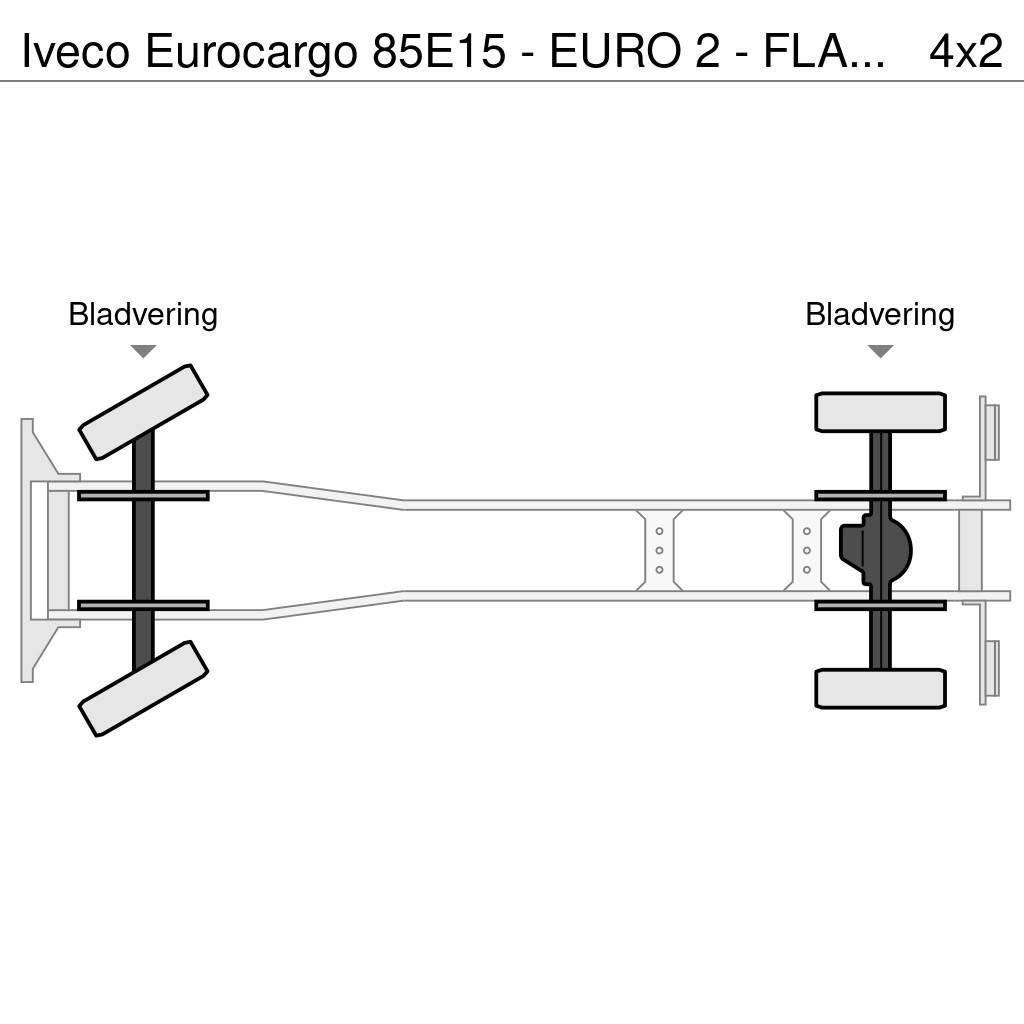 Iveco Eurocargo 85E15 - EURO 2 - FLATBED Madelautod