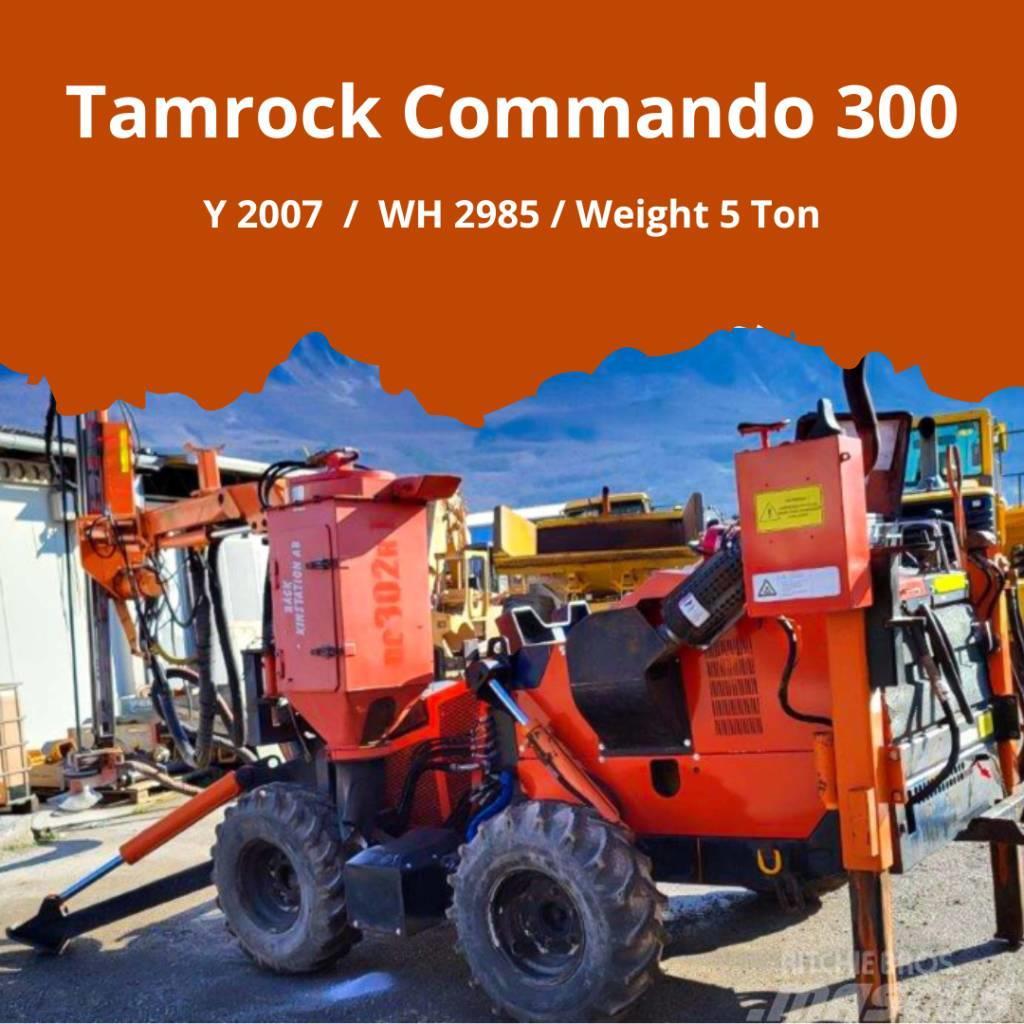Tamrock COMMANDO 300 Vertikaalsed puurmasinad