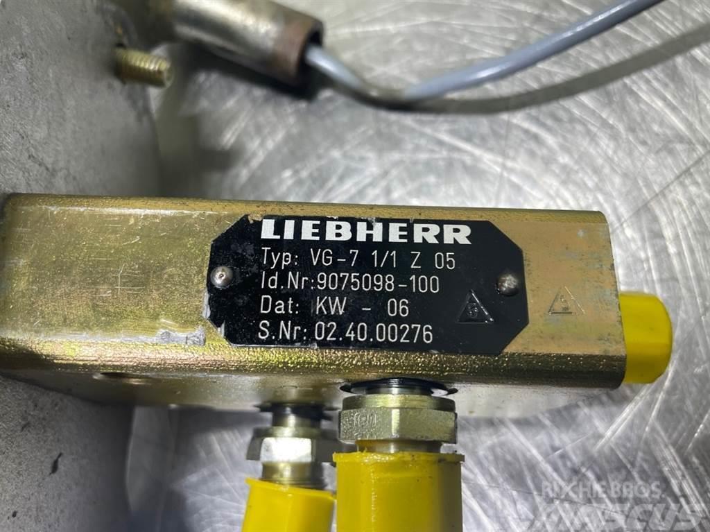 Liebherr A924B-9075098/9198863-Servo valve/Servoventil Hüdraulika