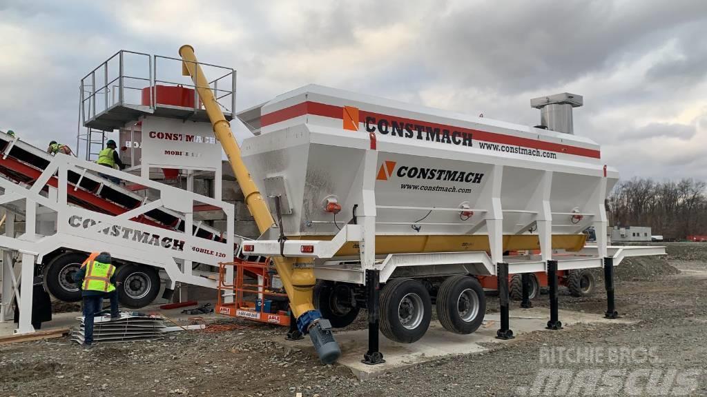 Constmach Horizontal Cement Silo | Mobile Cement Silo Betoonitehased