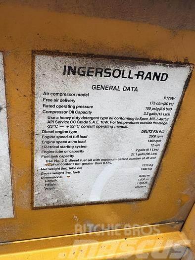 Ingersoll Rand P175WD Kompressorid