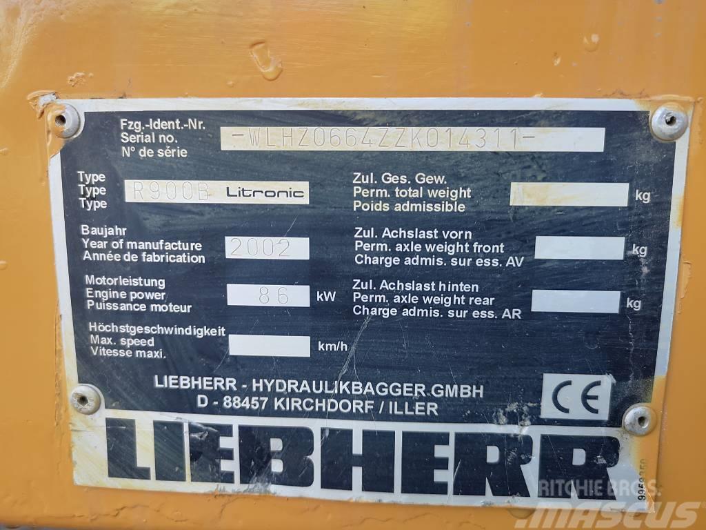 Liebherr R 900 B Litronic Roomikekskavaatorid