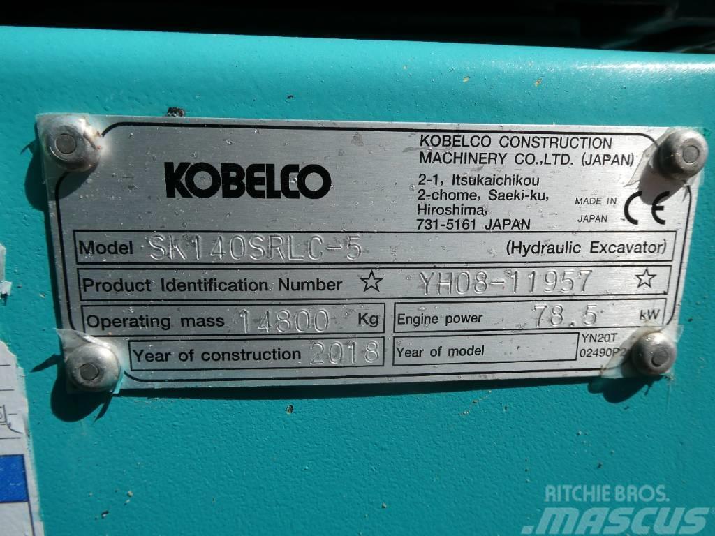 Kobelco SK 140 SR LC-5 Roomikekskavaatorid