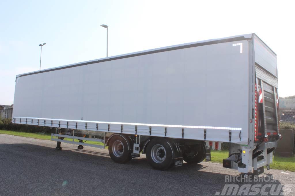 AMT 2 akslet city trailer med lift og TRIDEC- CI200 Tentpoolhaagised