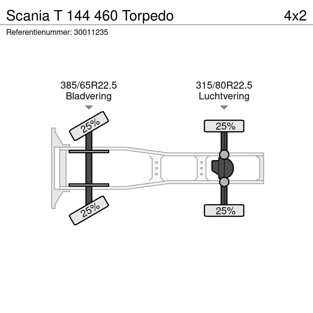 Scania T 144 460 Torpedo Sadulveokid
