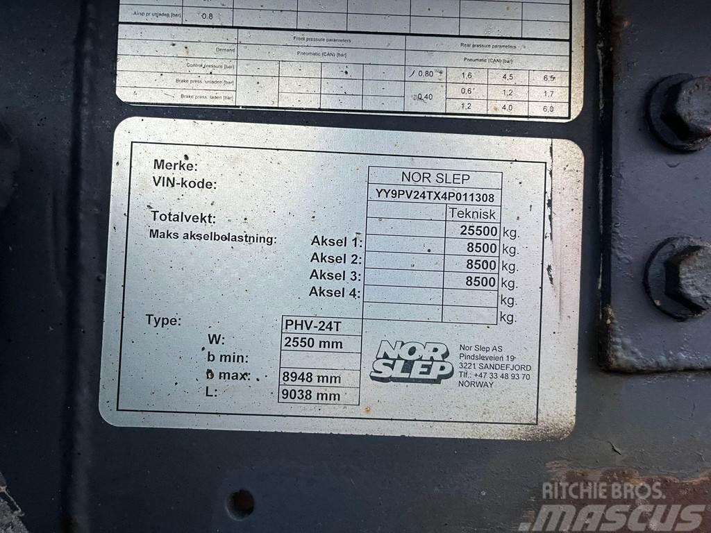  NOR SLEP PHV-24T BOX L=5060 mm Kallur-haagised