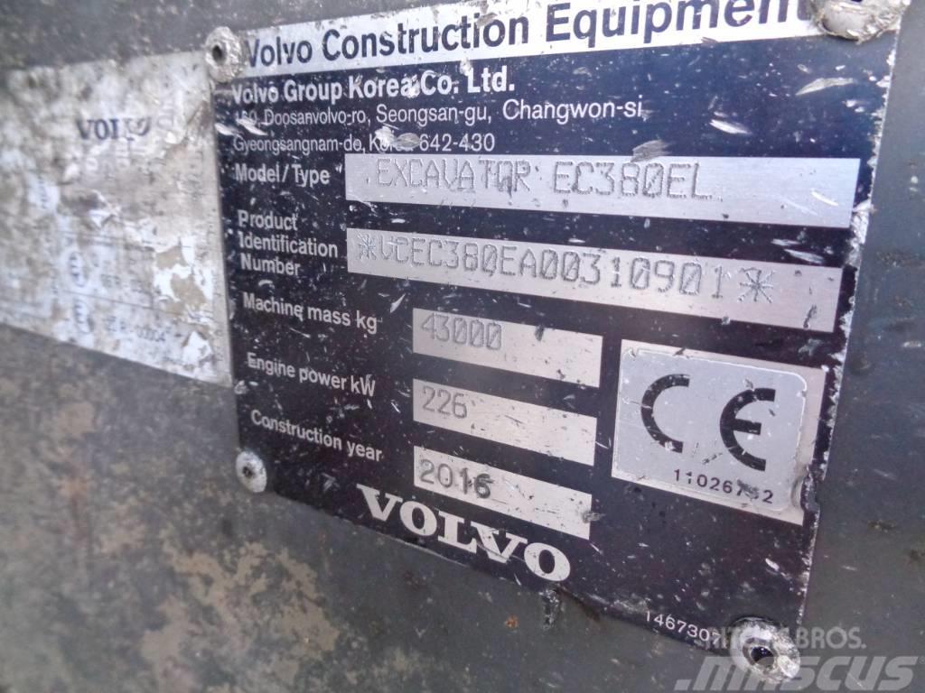 Volvo EC 380 EL Roomikekskavaatorid