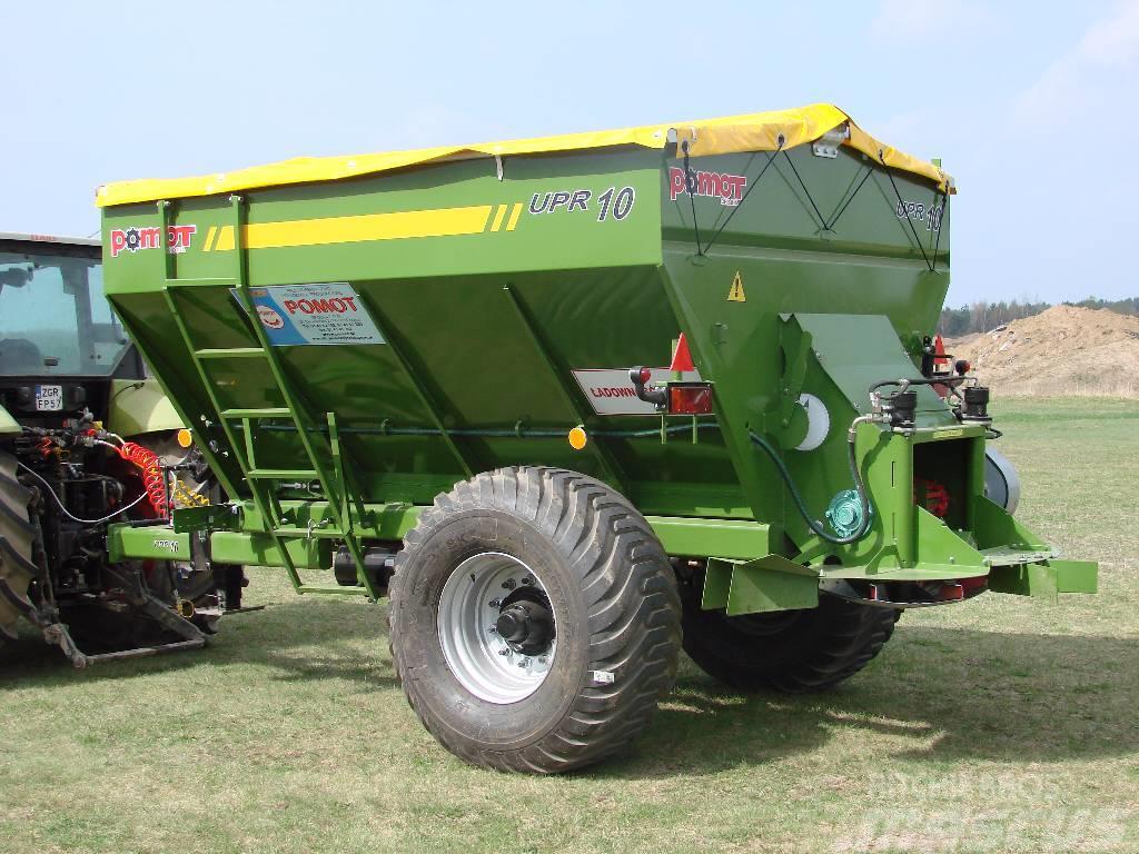 Pomot UPR 10 tones fertilizer and lime spreader, DIRECT Mineraalväetise laoturid