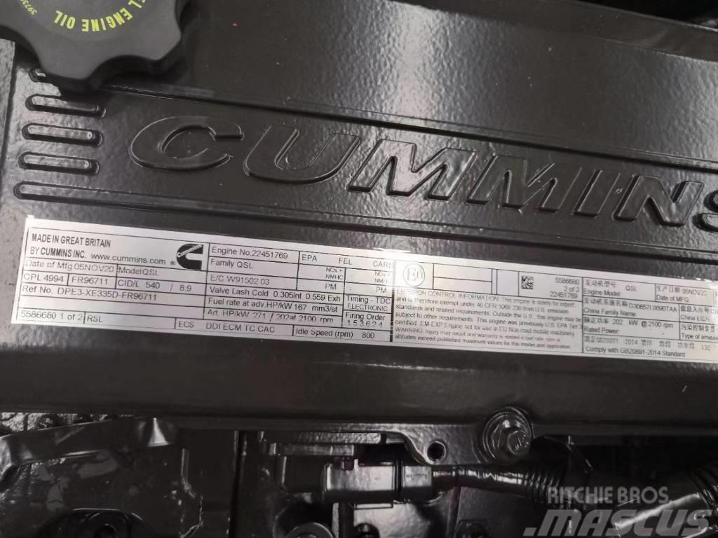 Cummins QSL9 CPL4994 construction machinery engine Mootorid