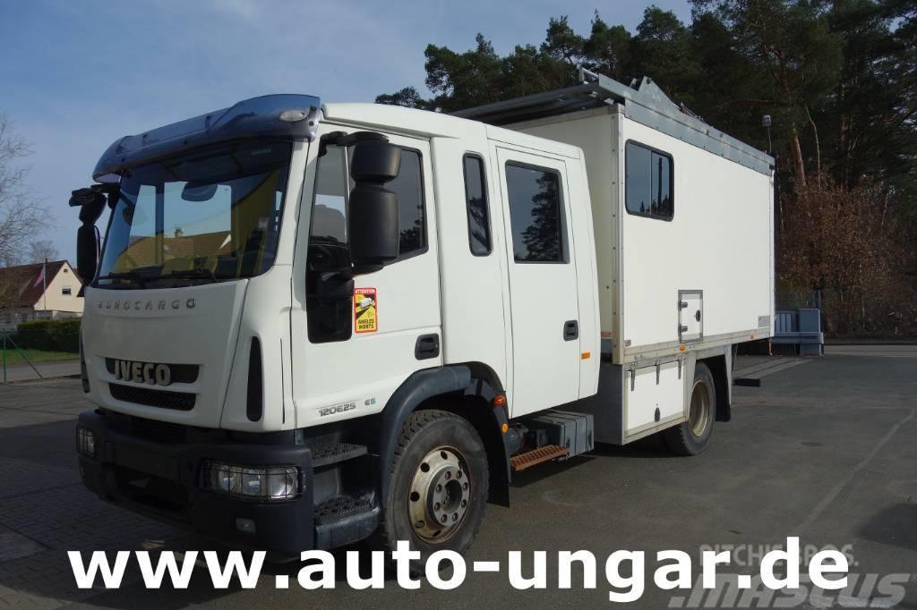 Iveco Eurocargo 120E225Doka Koffer mobile Werkstatt LBW Furgoonautod