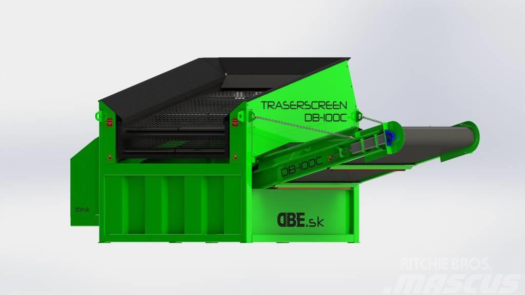 DB Engineering Traserscreen DB-100C Flachdecksiebanlage - 150 t/h Sõelad