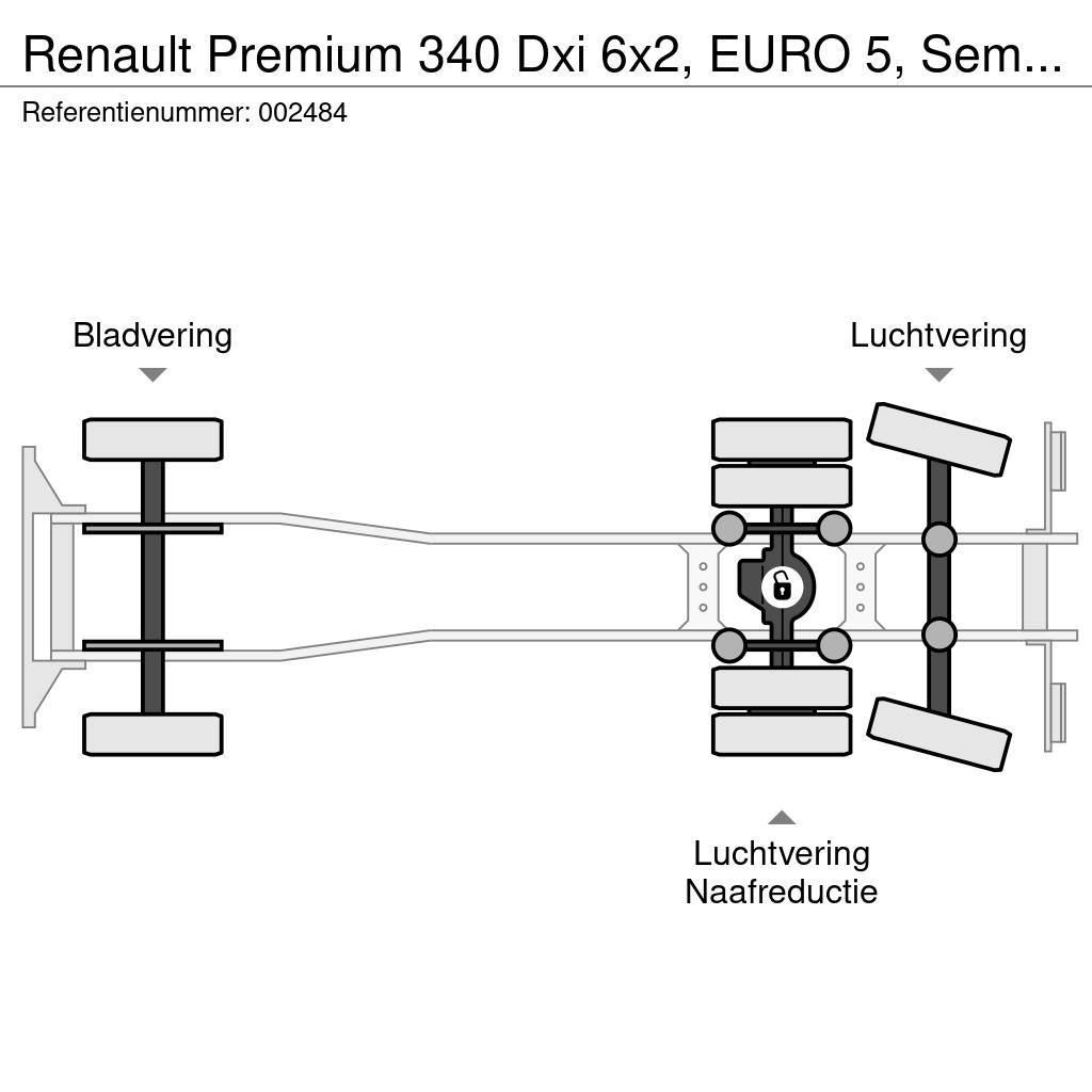 Renault Premium 340 Dxi 6x2, EURO 5, Semat Zoeller Prügiautod