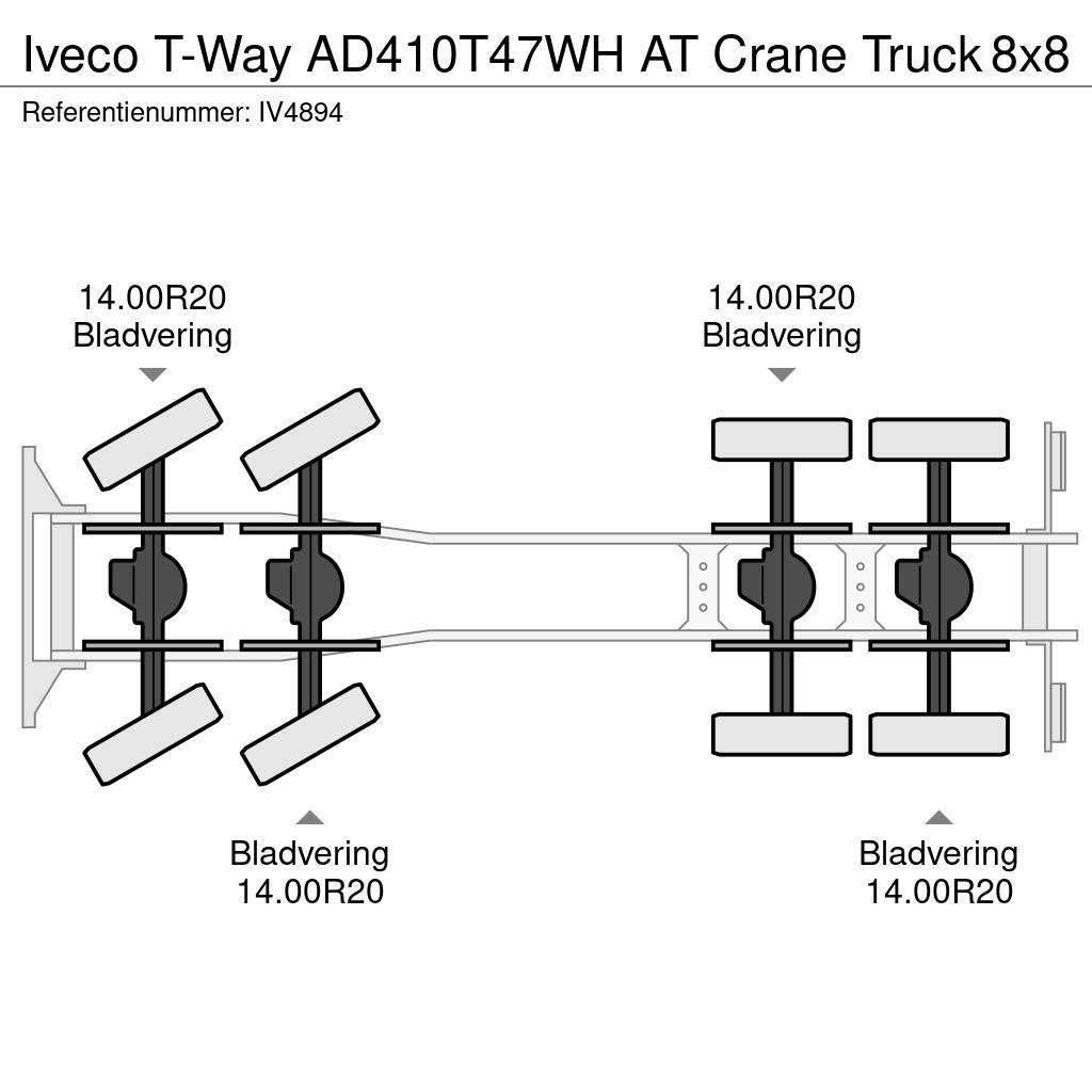 Iveco T-Way AD410T47WH AT Crane Truck Maastikutõstukid