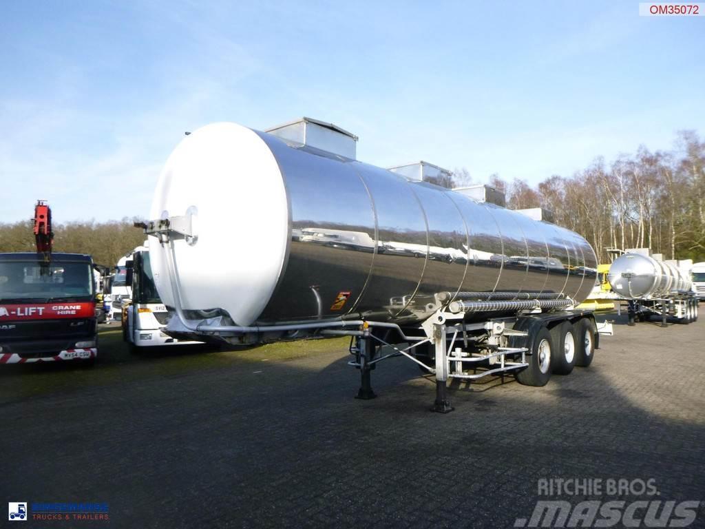 BSL Bitumen tank inox L4BH 30.8 m3 / 1 comp Tsistern poolhaagised
