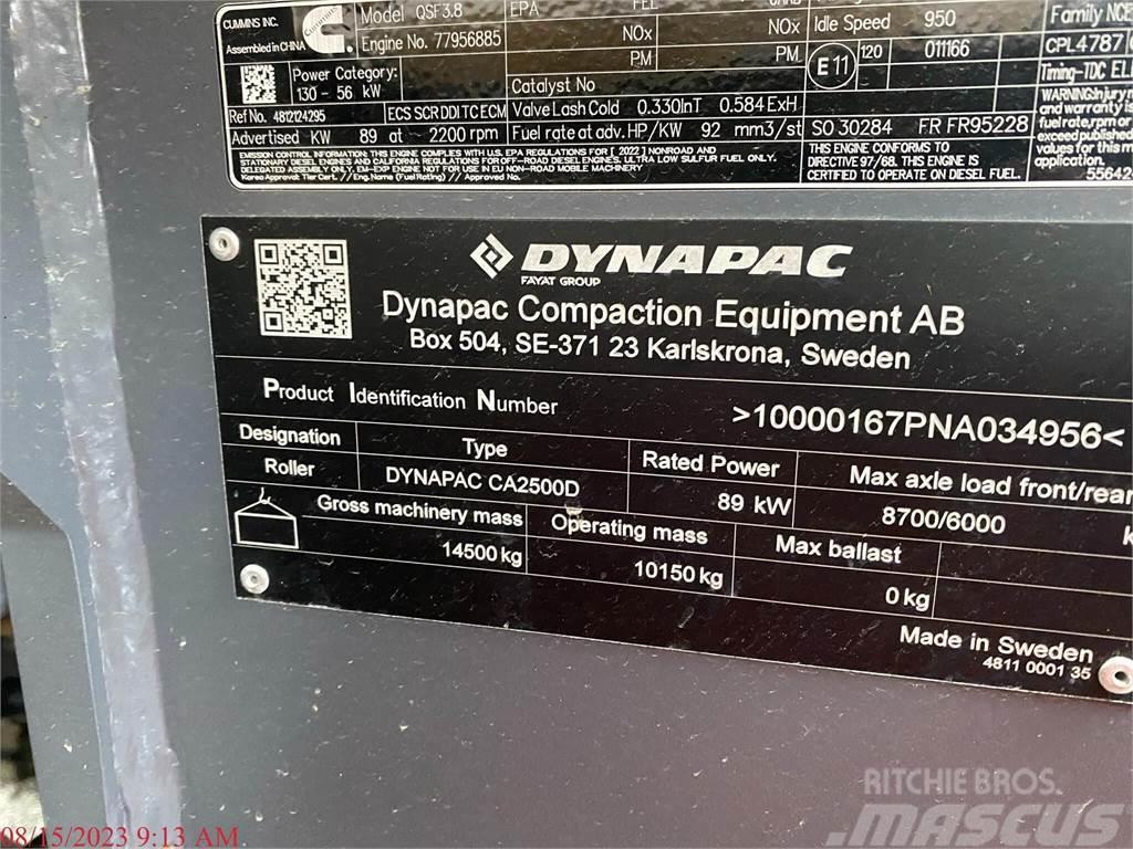 Dynapac CA2500D Tandemrullid
