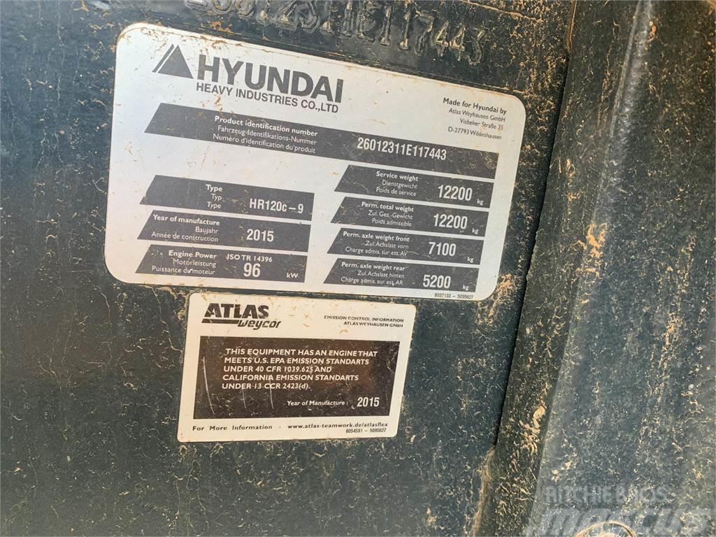 Hyundai HR120C-9 Tandemrullid