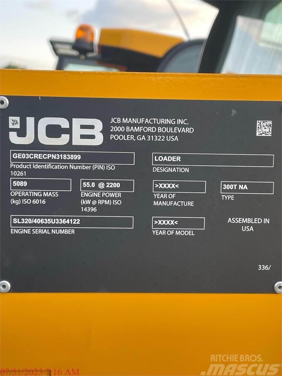JCB 300T Kompaktlaadurid