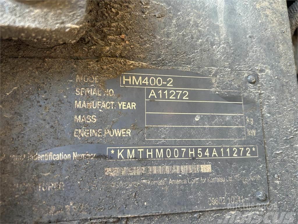 Komatsu HM400-2 Liigendraamiga pinnaseveokid