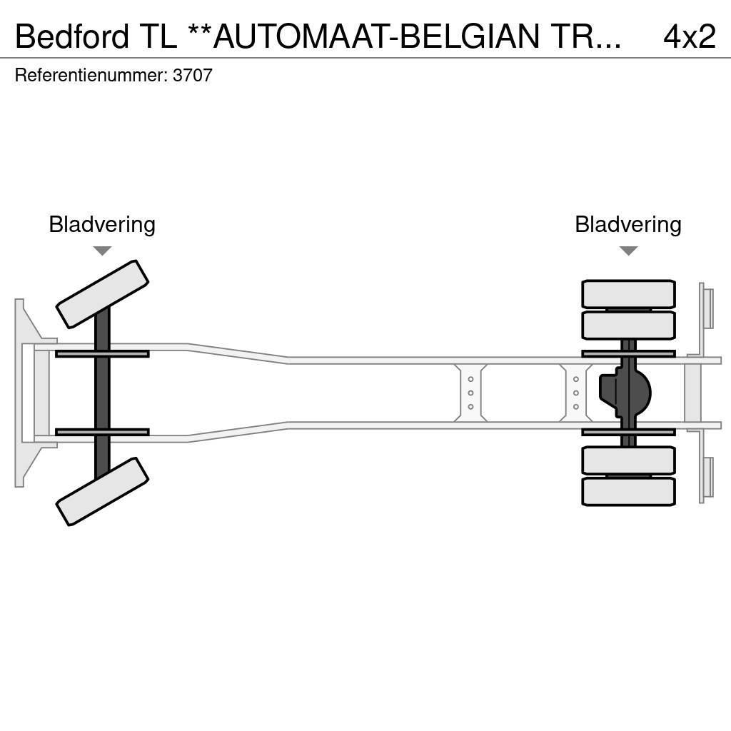 Bedford TL **AUTOMAAT-BELGIAN TRUCK** Tuletõrjeautod