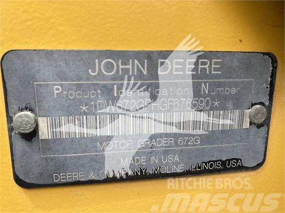 John Deere 672GP Greiderid