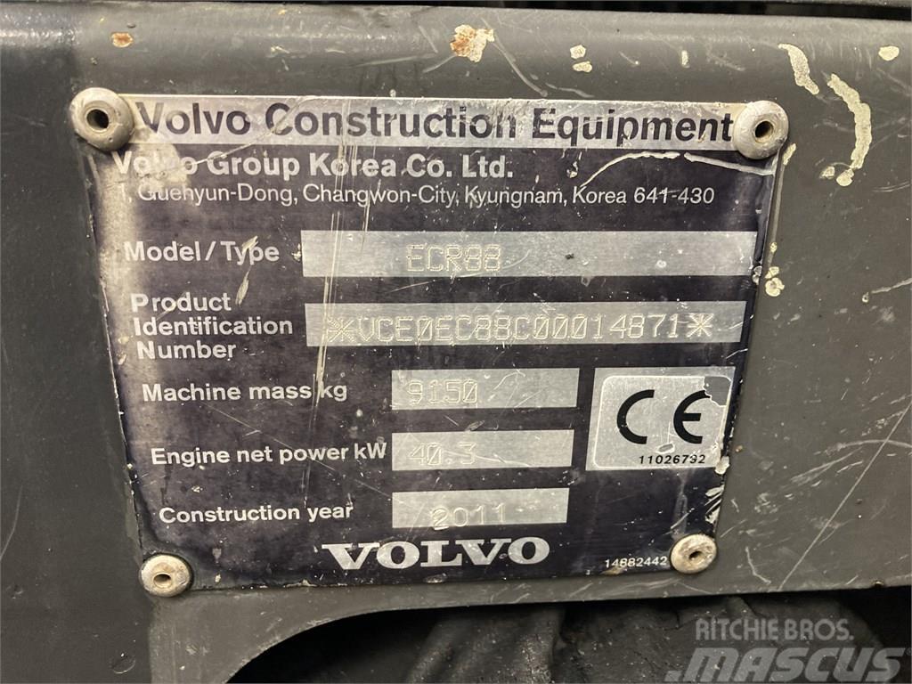 Volvo ECR 88 Väikeekskavaatorid 7t-12t