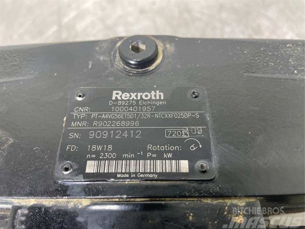 Wacker Neuson 1000401957-Rexroth A4VG56ET5D1/32R-Drive pump Hüdraulika