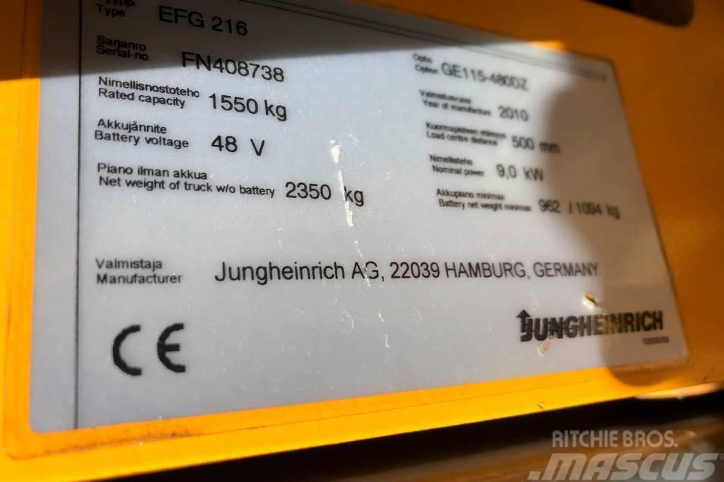 Jungheinrich EFG 216 Elektritõstukid