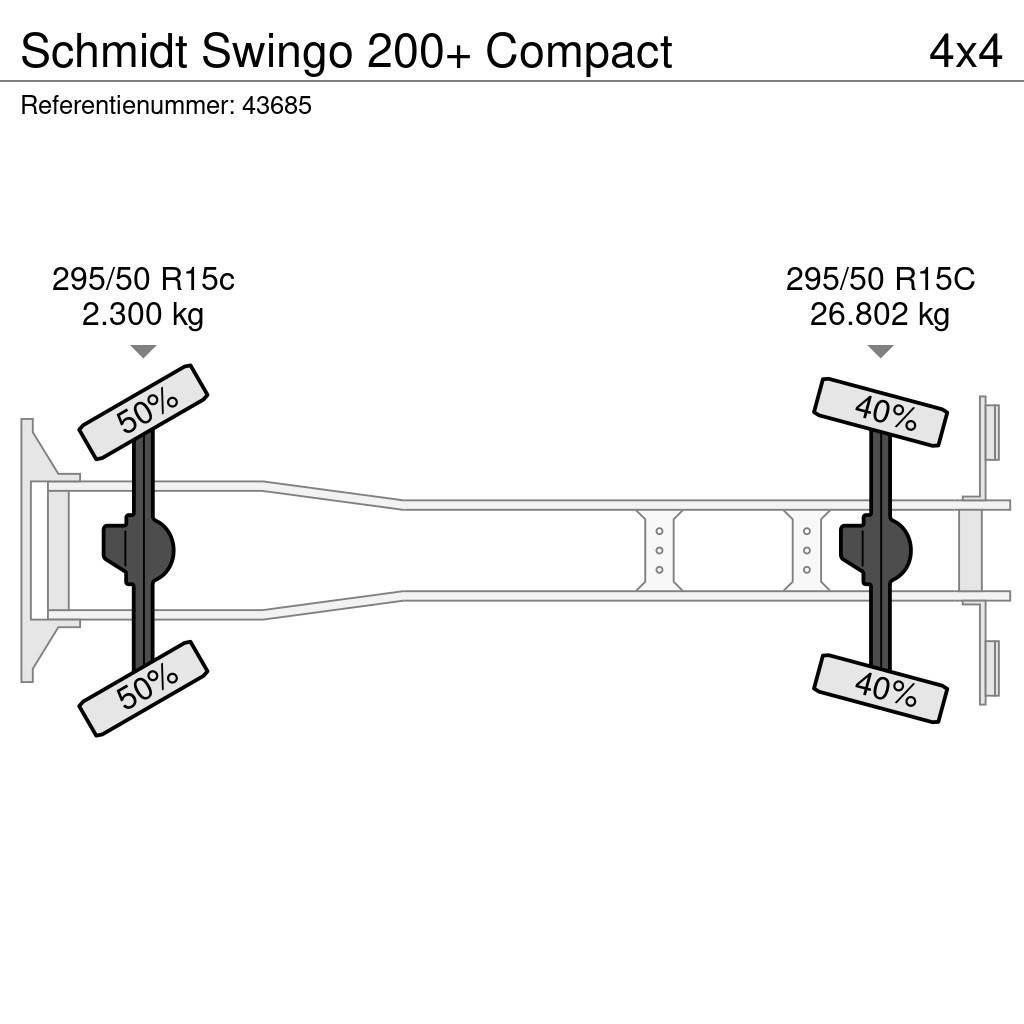 Schmidt Swingo 200+ Compact Tänavapuhastusveokid