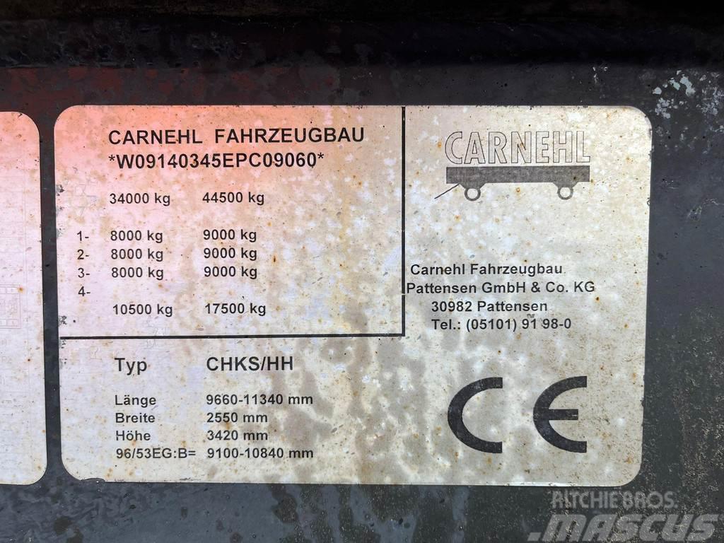 Carnehl CHKS/HH BOX L=7900 mm Kallur-poolhaagised