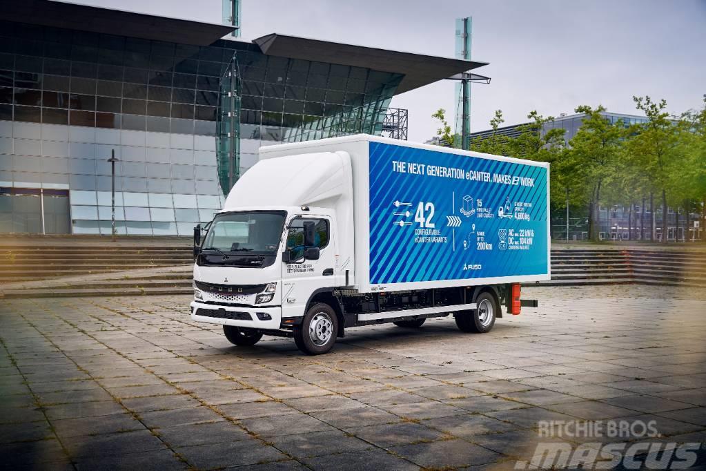 Fuso eCanter el lastbil 8,55 ton transportskåp Furgoonautod