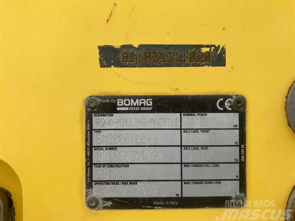 Bomag BM 2200/60-2 Asfaldi külmfreesimise masinad