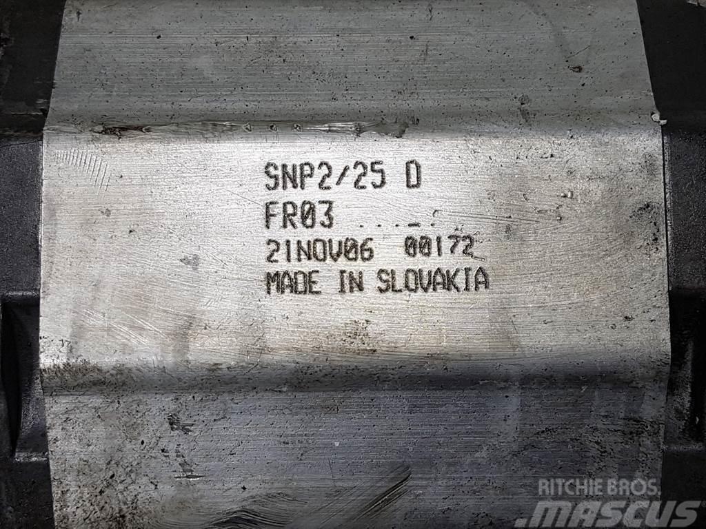 Sauer Danfoss SNW2NN/025RNA6-211.20.305.00-Gearpump/Zahnradpumpe Hüdraulika