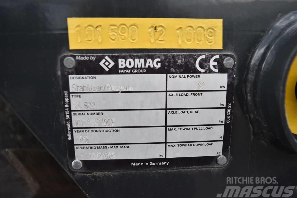 BOMAG RS 500 Asfaldi taaskasutuse masinad