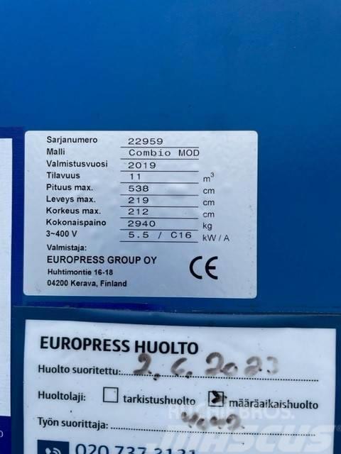 Europress Combio MOD 10 Prügipressid