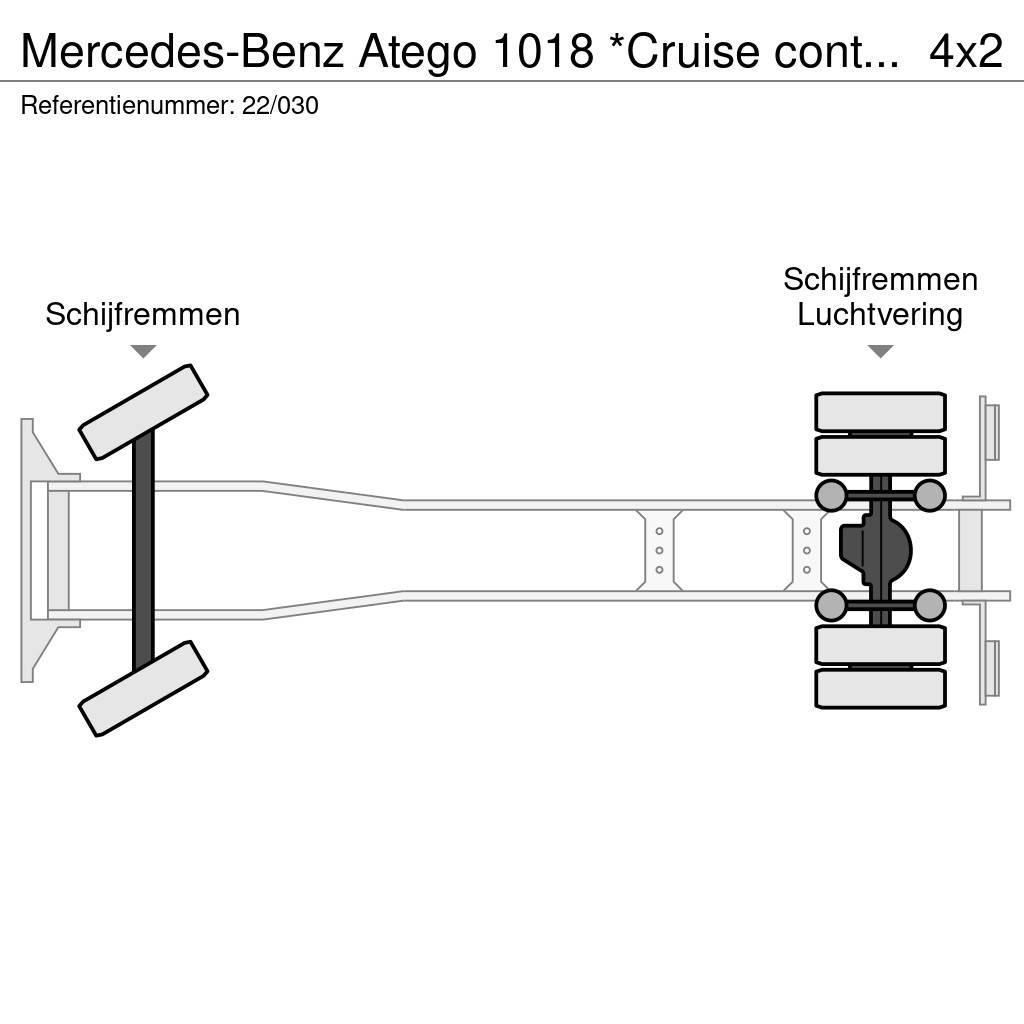 Mercedes-Benz Atego 1018 *Cruise control*Airco*Achteruitrijcamer Loomaveokid