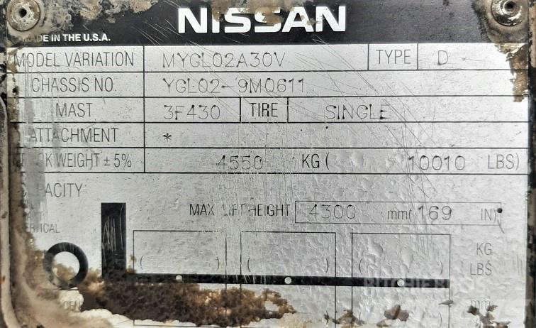 Nissan MYGL02A30V Kahveltõstukid - muud