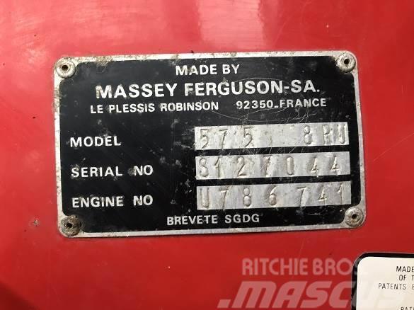 MASSEY FERGUSON-SA 575 FWD CW LOADER Muu