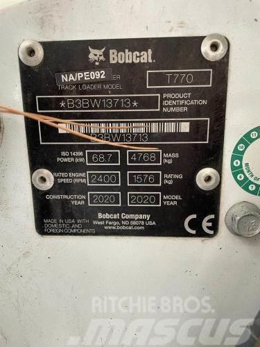 Bobcat T770HFJ suspension Kompaktlaadurid