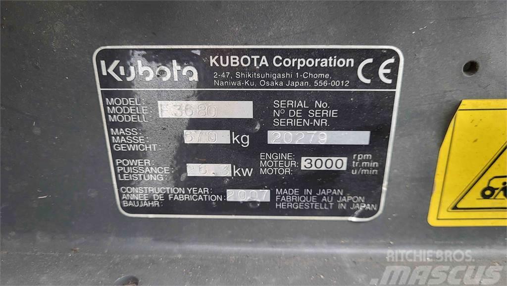 Kubota F3680 Niidukid