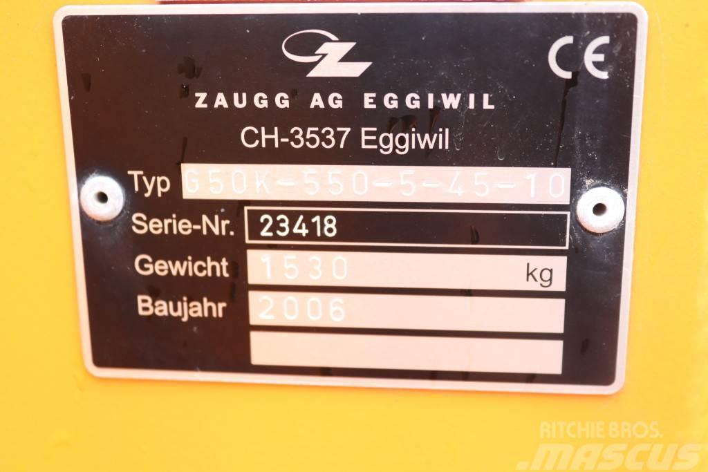  Zaugg G50K-550-5-45-10 Schneepflug 5,50m breit Muu
