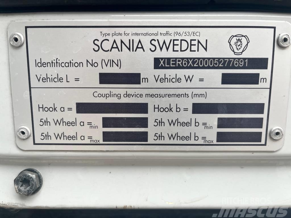 Scania R 480 XPI  HDS-Effer 655S Raske maastiku tõstukid