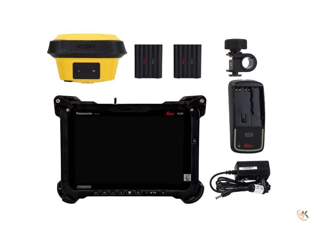 Leica iCON iCG70 Network Rover Receiver w/ CC200 & iCON Muud osad