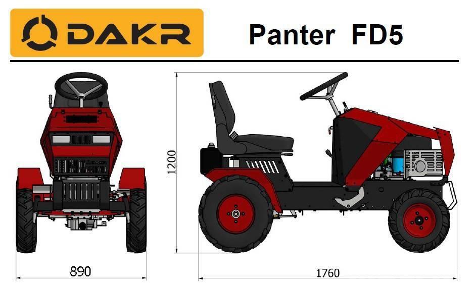  DAKR Panter FD-5 Kompakttraktorid