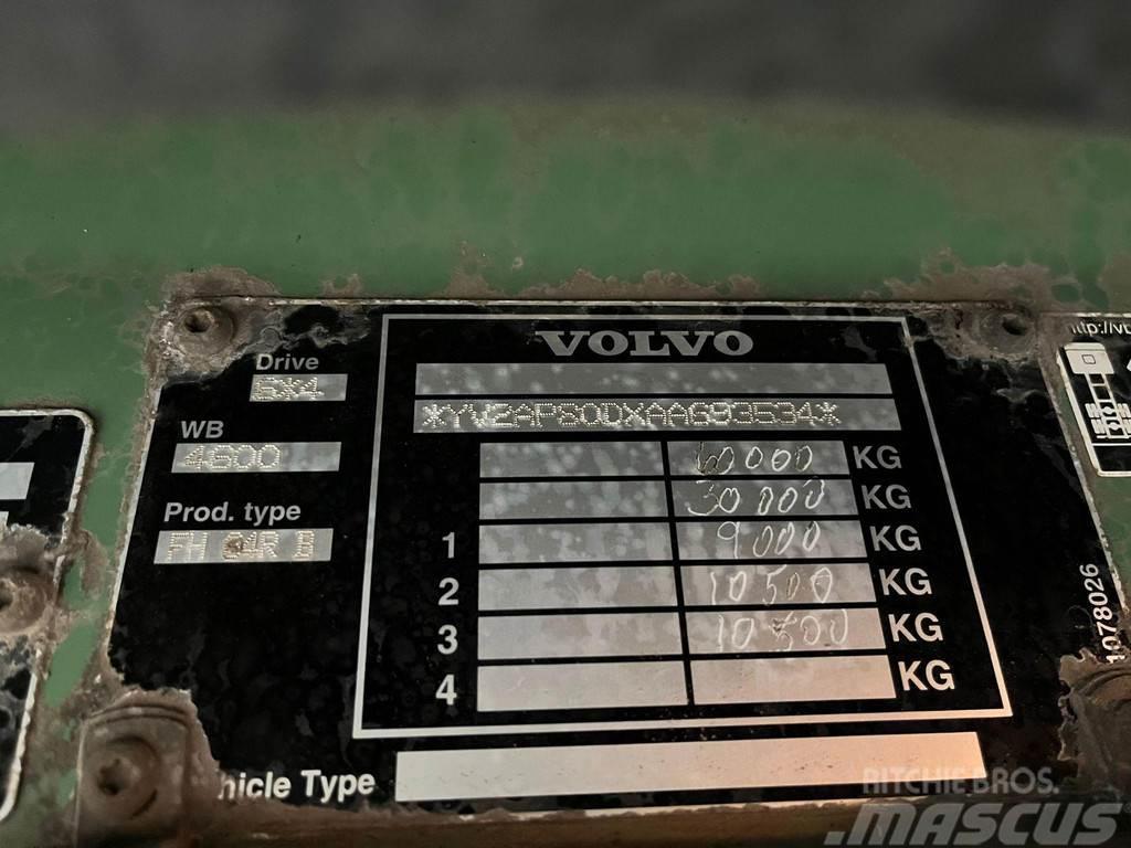 Volvo FH 16 600 6x4 SOLD AS CHASSIS / RETARDER / BIG AXL Raamautod