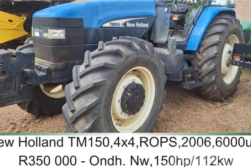 New Holland TM 150 - ROPS - 150hp / 112kw Traktorid